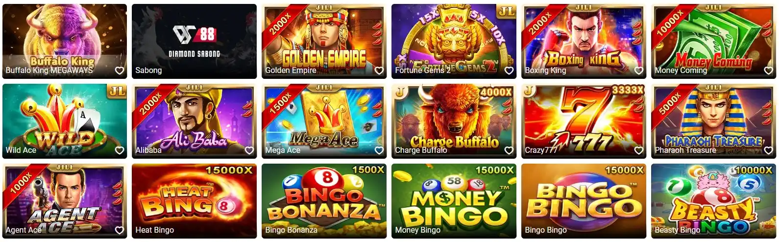 Betvisa casino games